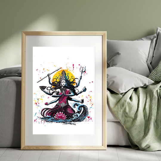 SHAKTI – La puissance du féminin sacré | Reproduction Fine Art
